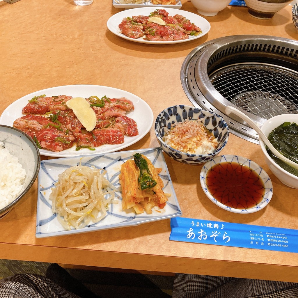ユーザーが投稿した3コースの写真 - 実際訪問したユーザーが直接撮影して投稿した渋川肉料理あおぞら 本店の写真