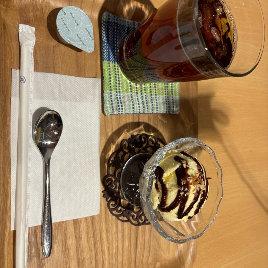 ユーザーが投稿した飲み物の写真 - 実際訪問したユーザーが直接撮影して投稿した中田カフェはちパル カフェコーナーの写真