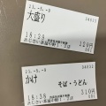 実際訪問したユーザーが直接撮影して投稿した中野そば駅そば あじさい茶屋 中野1・2号の写真