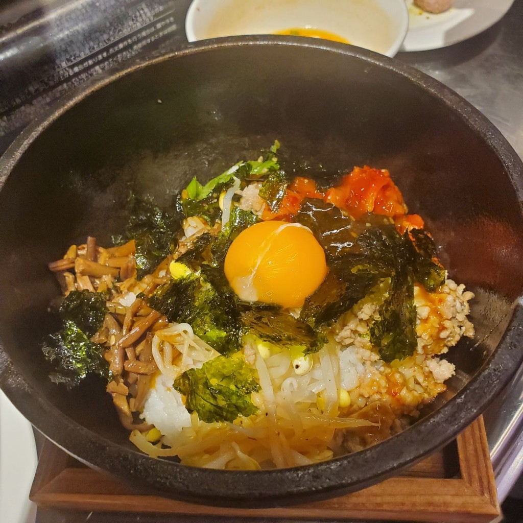 ユーザーが投稿したビビンパの写真 - 実際訪問したユーザーが直接撮影して投稿した肴町韓国料理韓国屋台料理 ジョンマッテジの写真