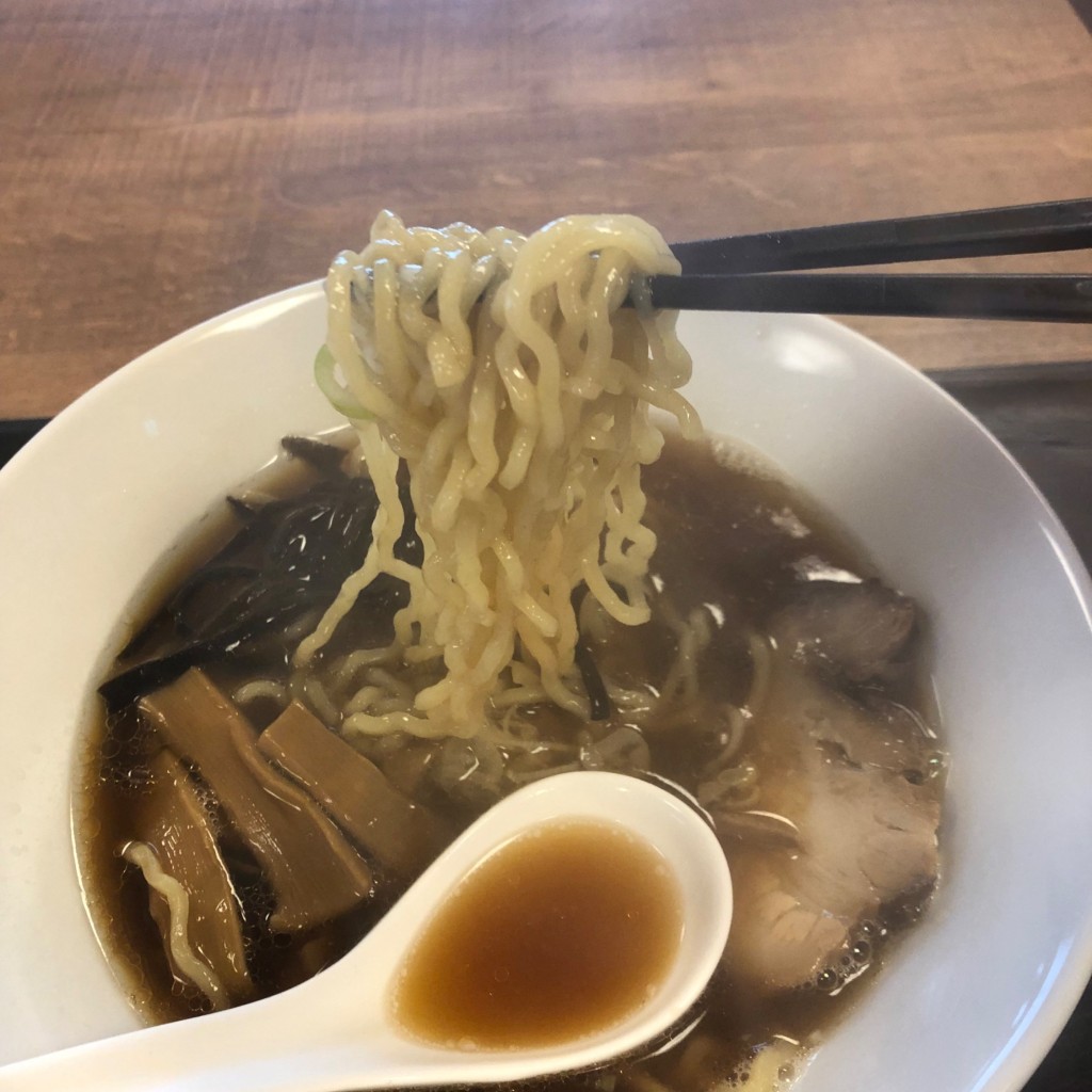 ユーザーが投稿した醤油ラーメンの写真 - 実際訪問したユーザーが直接撮影して投稿した上野田ラーメン専門店らーめん 戸丸屋の写真