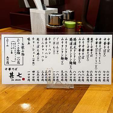 タリ子・東北出張族さんが投稿したみたけラーメン / つけ麺のお店甚七/ジンシチの写真