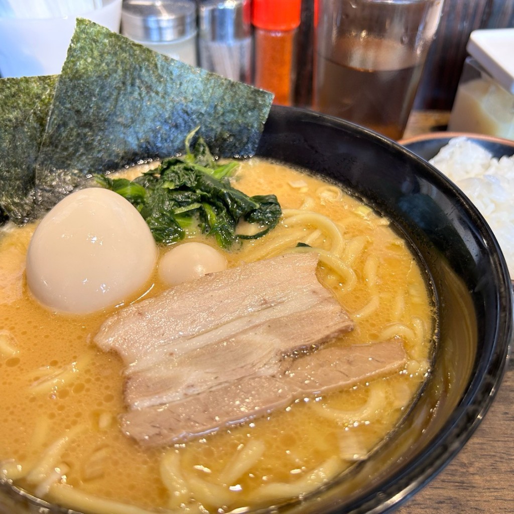 ユーザーが投稿した醤油味玉ラーメンの写真 - 実際訪問したユーザーが直接撮影して投稿した金山町ラーメン / つけ麺金山家 本店の写真