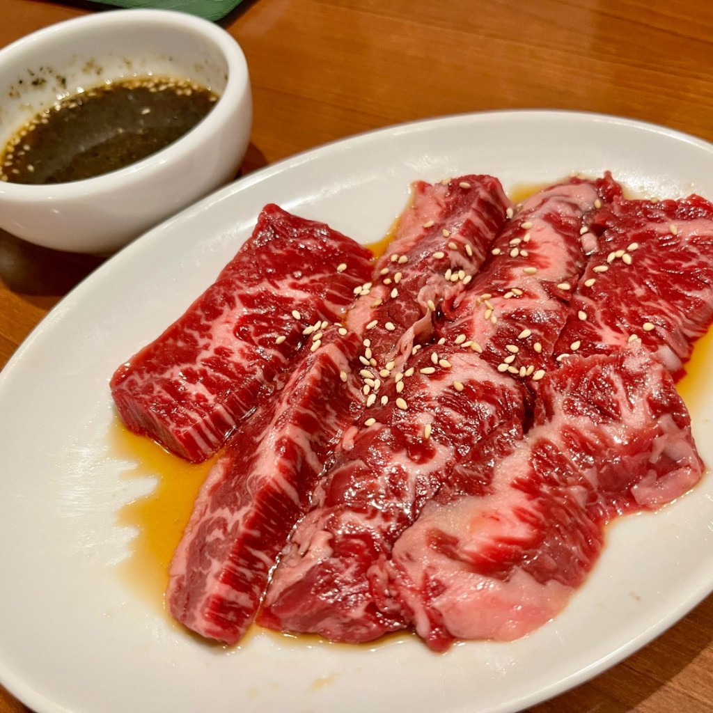 ユーザーが投稿した牛ハラミの写真 - 実際訪問したユーザーが直接撮影して投稿した大野田韓国料理焼肉おはる 仙台長町店の写真