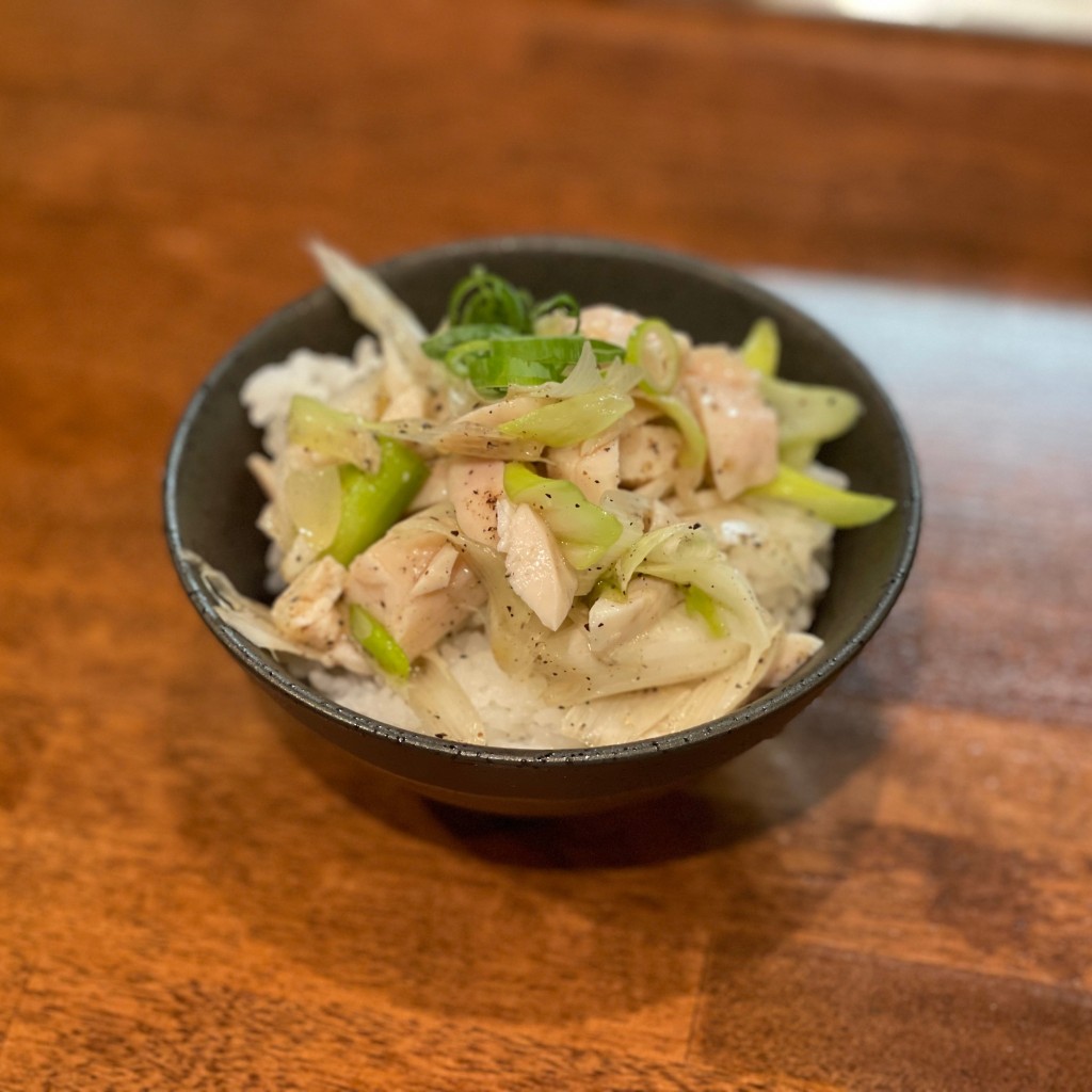 ユーザーが投稿した鶏塩飯の写真 - 実際訪問したユーザーが直接撮影して投稿した上大崎ラーメン専門店麺や 維新の写真