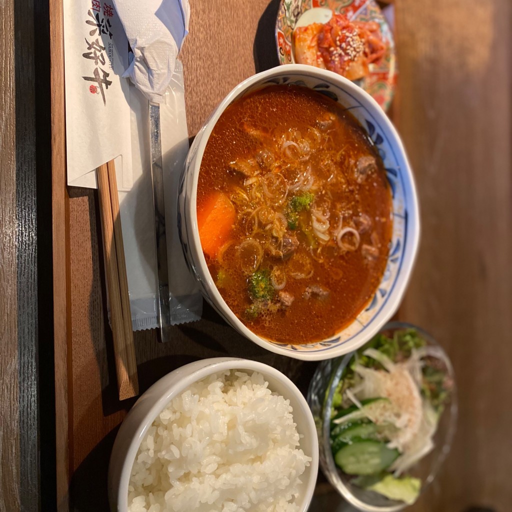 ユーザーが投稿したタンシチューランチの写真 - 実際訪問したユーザーが直接撮影して投稿した高須南肉料理菜好牛 高須店の写真