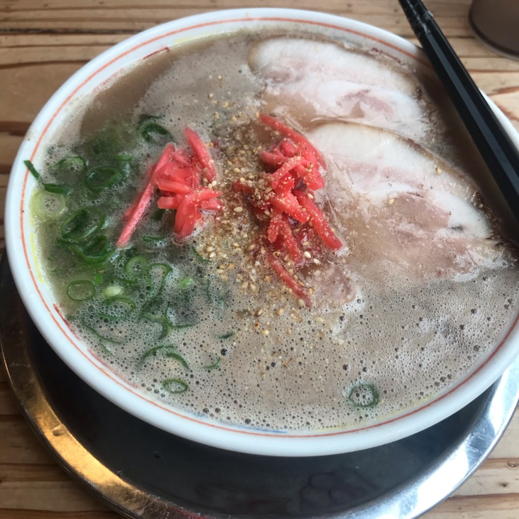 ユーザーが投稿したラーメンの写真 - 実際訪問したユーザーが直接撮影して投稿した渡辺通ラーメン専門店博多だるま 総本店の写真