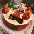 XmasNのショートケーキ - 実際訪問したユーザーが直接撮影して投稿した橋本デザート / ベーカリーフロプレステージュ 橋本イオン店の写真のメニュー情報