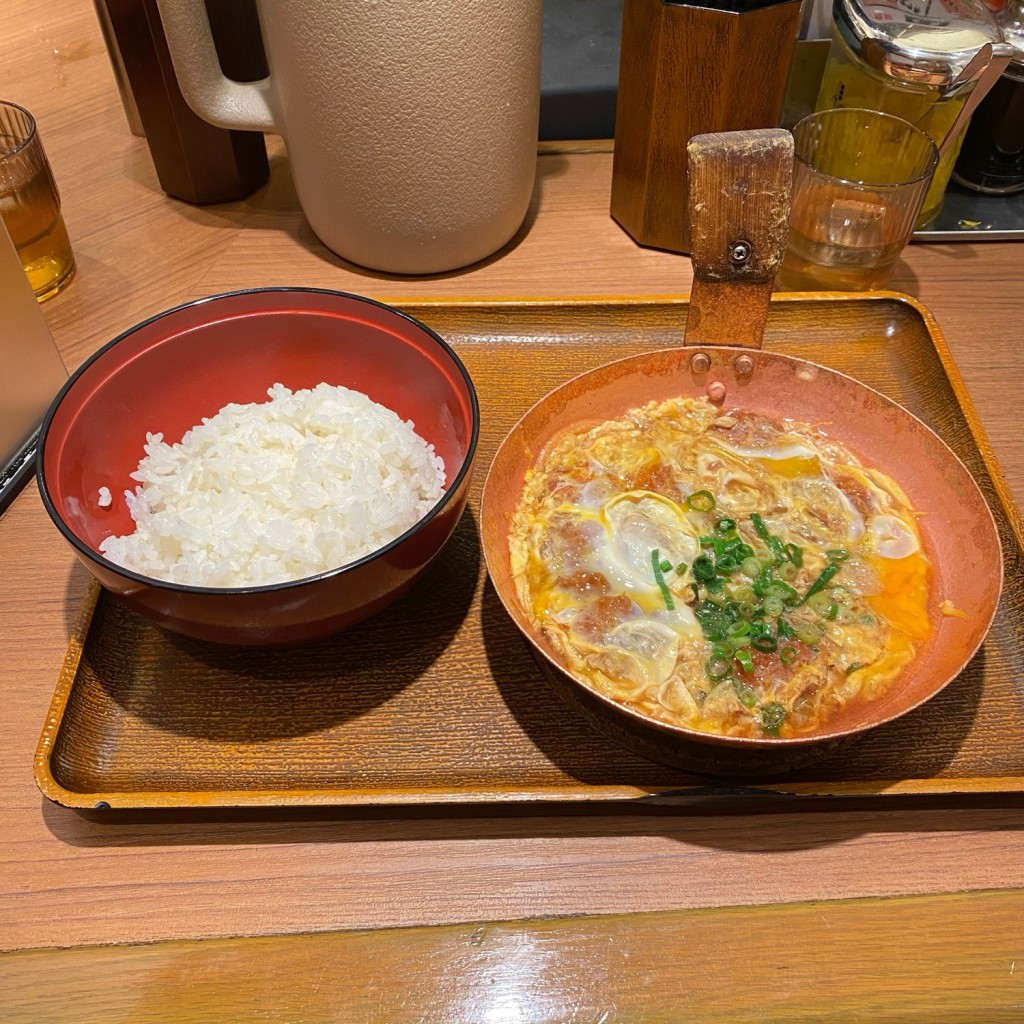 ましゅっこさんが投稿した梅田丼もののお店祭太鼓 大阪駅前第ニビル店/マツリタイコ オオサカエキマエダイニビルテンの写真