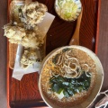 舞茸天ぷら蕎麦 - 実際訪問したユーザーが直接撮影して投稿した栗坪そば手打そば玄蔵の写真のメニュー情報