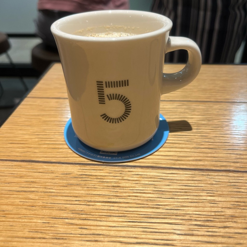 cinquantaの備忘録さんが投稿した上野カフェのお店5 CROSSTIES COFFEE/ファイブ クロスティーズ コーヒー エキュートウエノテンの写真