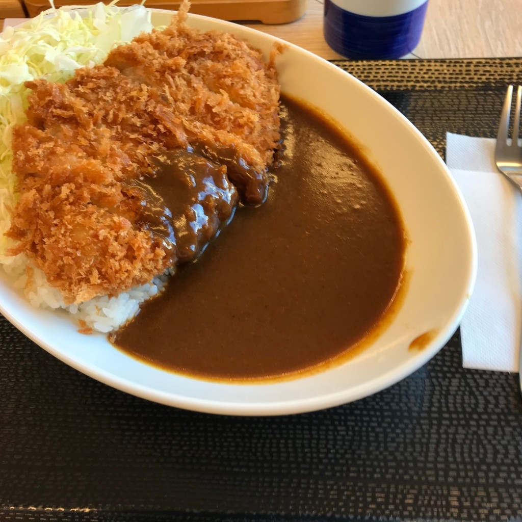 ユーザーが投稿したカツカレー(竹)の写真 - 実際訪問したユーザーが直接撮影して投稿した東葛西とんかつかつや 東京東葛西店の写真