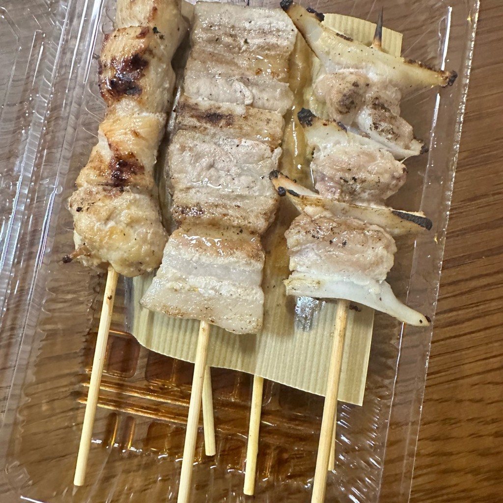 ユーザーが投稿した焼き鳥の写真 - 実際訪問したユーザーが直接撮影して投稿した横代東町焼鳥黒のれん ハローディ横代店の写真