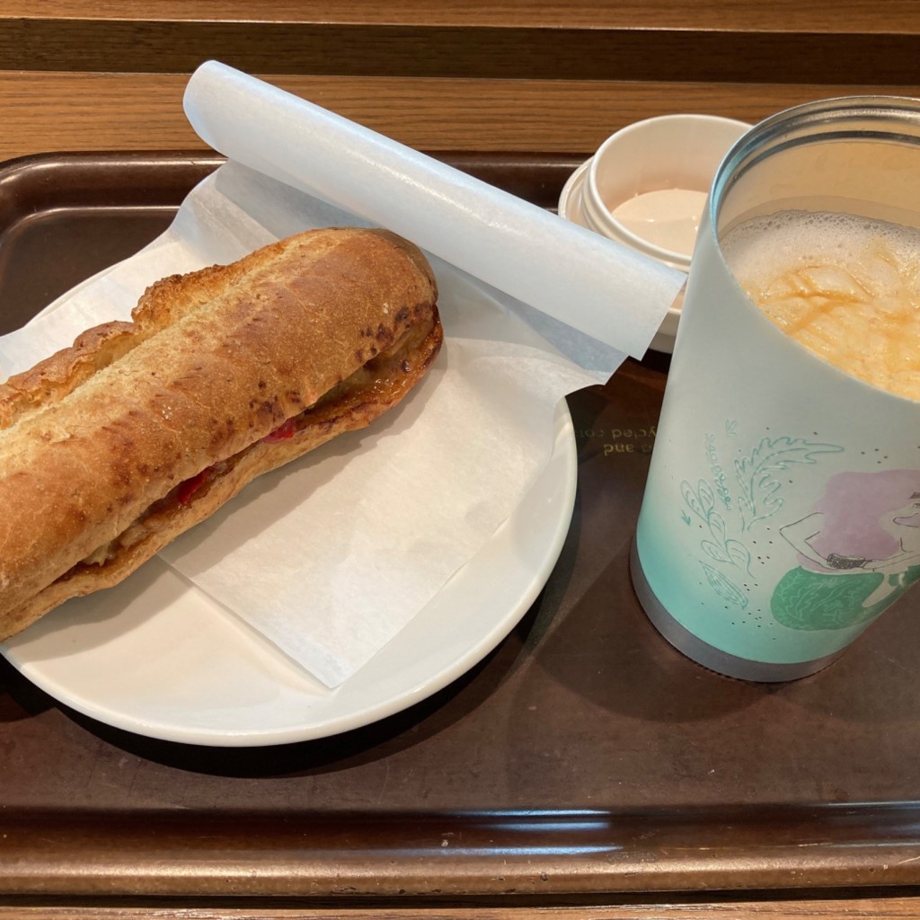 yayoioaさんが投稿した三之丸町カフェのお店スターバックスコーヒー JR福山駅店/スターバックスコーヒー ジェイアールフクヤマエキテンの写真