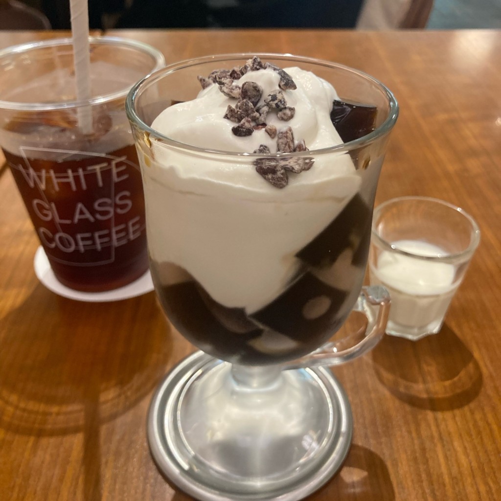 LINE-nasao1116さんが投稿した博多駅前カフェのお店ホワイトグラスコーヒー 福岡店/WHITE GLASS COFFEE FKUKUOKAの写真