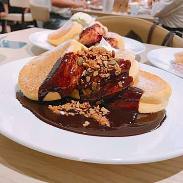 実際訪問したユーザーが直接撮影して投稿した栄パンケーキ幸せのパンケーキ 名古屋店の写真