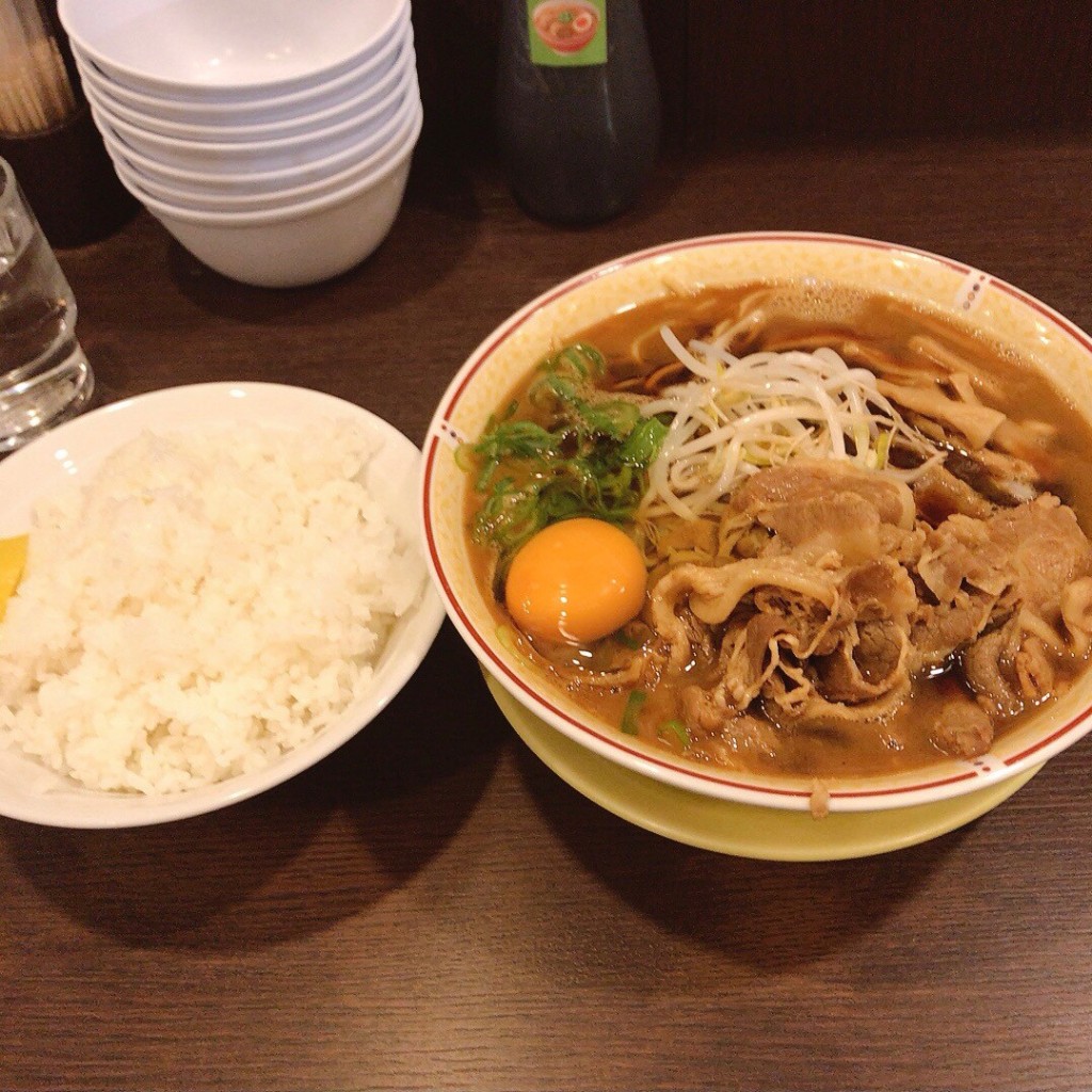 単身赴任おじさんさんが投稿した西新浜町ラーメン / つけ麺のお店徳島ラーメン 大孫 本店/トクシマラーメン ダイソン ホンテンの写真