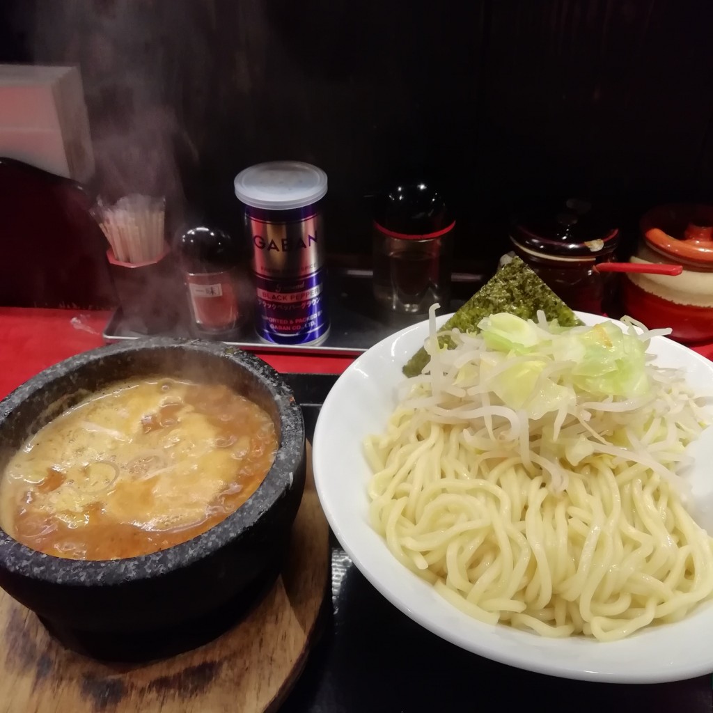 まもーみもーむもーさんが投稿した西池袋ラーメン / つけ麺のお店つけ麺屋のぶなが/ツケメンヤノブナガの写真