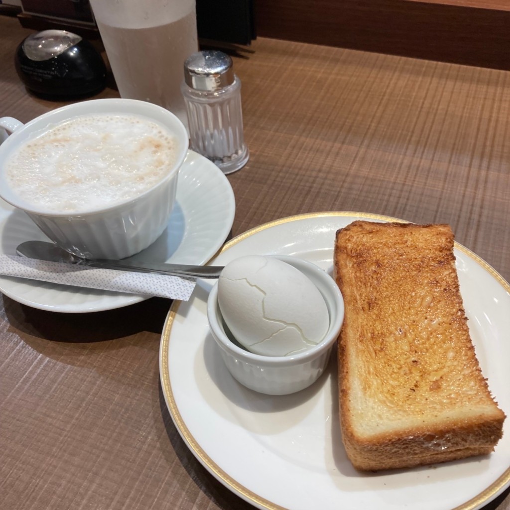 ユーザーが投稿したトーストモーニングの写真 - 実際訪問したユーザーが直接撮影して投稿したあゆみ野カフェ倉式珈琲店 ららぽーと和泉店の写真