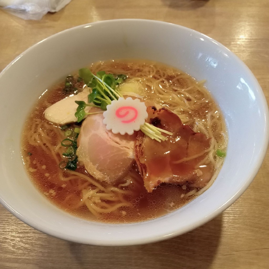 ユーザーが投稿した醤油ラーメンの写真 - 実際訪問したユーザーが直接撮影して投稿した業平ラーメン専門店麺屋 木ノ下の写真