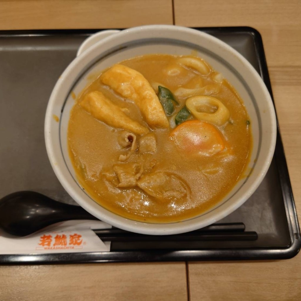 ユーザーが投稿したカレーとミニ丼セットの写真 - 実際訪問したユーザーが直接撮影して投稿した前川うどん若鯱家 イオンモール川口前川店の写真