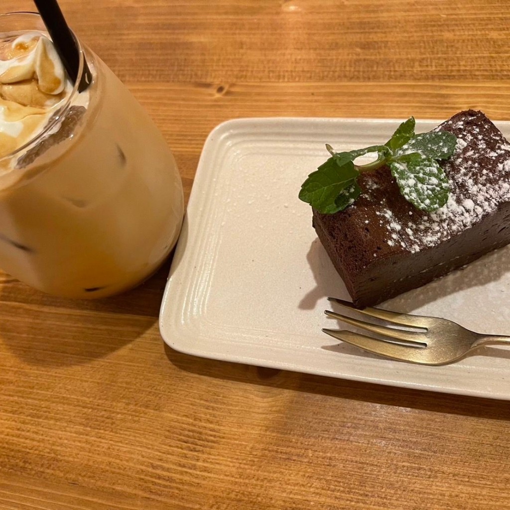 ユーザーが投稿した休日ショコラセットの写真 - 実際訪問したユーザーが直接撮影して投稿した大井カフェhinata cafeの写真