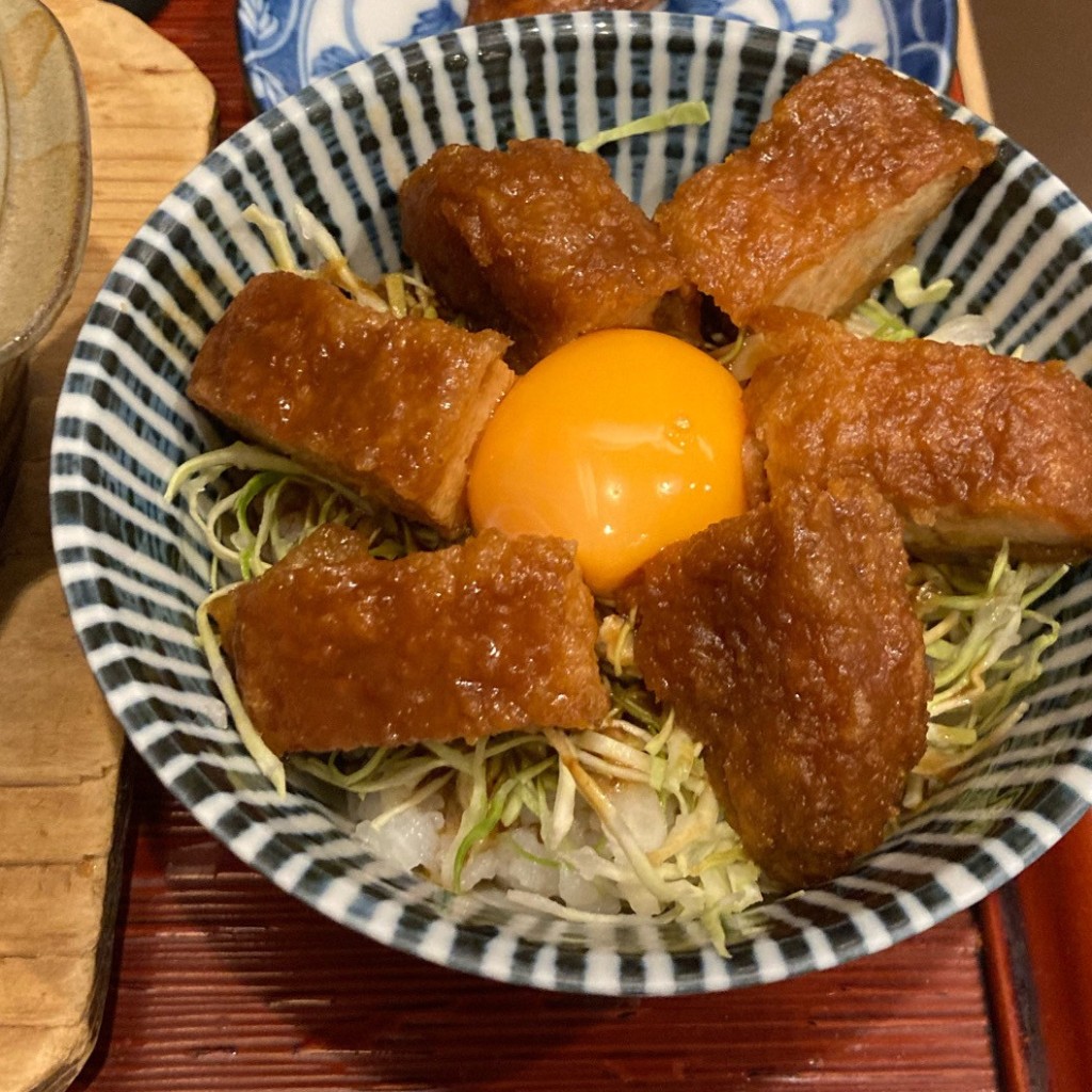ユーザーが投稿したにこみ みそかつ丼の写真 - 実際訪問したユーザーが直接撮影して投稿した南幸うどん横浜なかや 大関本店の写真