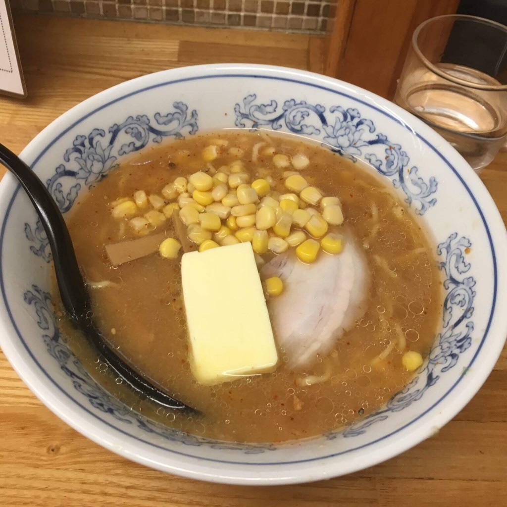 ユーザーが投稿したバターコーンラーメンの写真 - 実際訪問したユーザーが直接撮影して投稿した関戸ラーメン / つけ麺特一番 聖蹟桜ケ丘店の写真