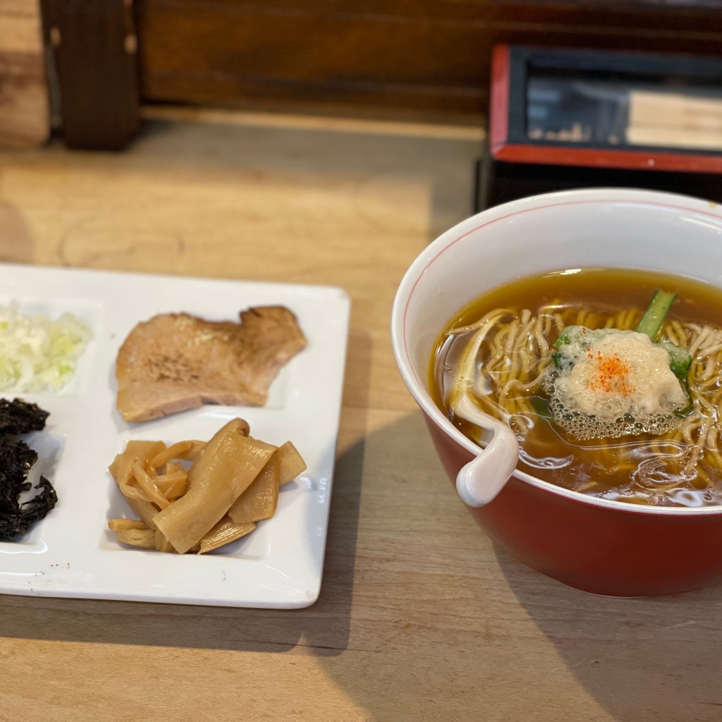 DaiKawaiさんが投稿した小石川ラーメン専門店のお店本枯中華そば 魚雷/ホンカレチュウカソバ ギョライの写真