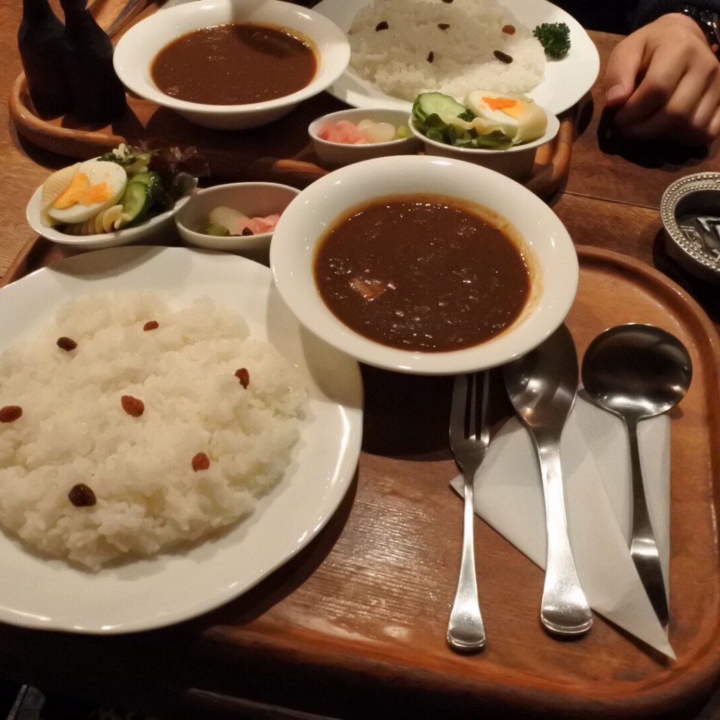 ユーザーが投稿したくぐつ草カレーの写真 - 実際訪問したユーザーが直接撮影して投稿した吉祥寺本町カフェCOFFEE HALL くぐつ草の写真