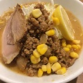 火山ラーメン - 実際訪問したユーザーが直接撮影して投稿した栗又四ケラーメン / つけ麺旭川らぁめん としまるの写真のメニュー情報