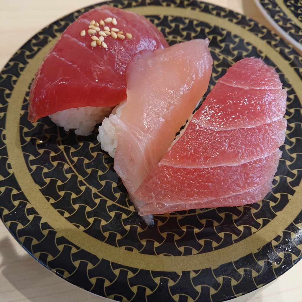 ユーザーが投稿した平日寿司皿150円の写真 - 実際訪問したユーザーが直接撮影して投稿した上河内回転寿司はま寿司 海老名上河内店の写真