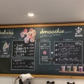 実際訪問したユーザーが直接撮影して投稿したアイスクリーム新潟菜果 実のメニュー表写真