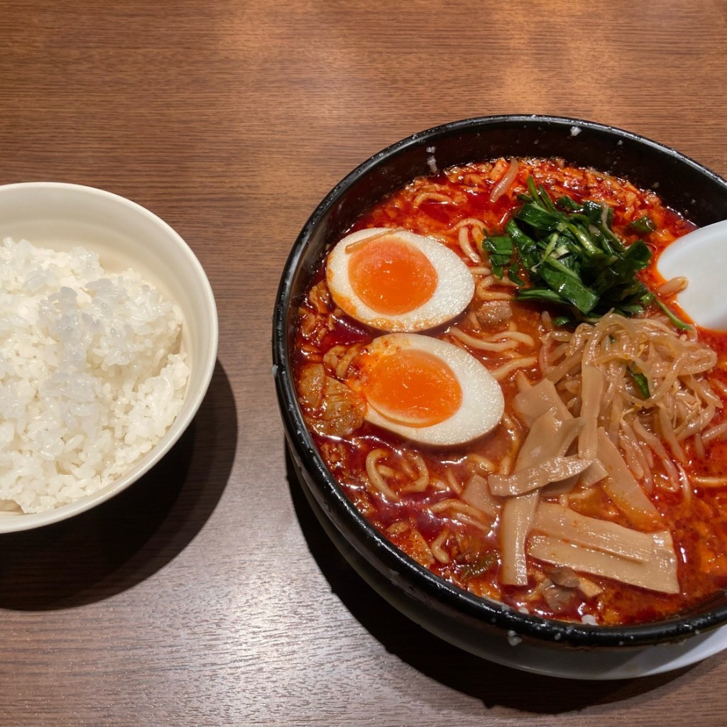 たれぞう1919さんが投稿した水引ラーメン / つけ麺のお店来々軒 本厚木店/ライライケンホンアツギテンの写真