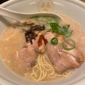 豚骨ラーメン - 実際訪問したユーザーが直接撮影して投稿した高輪ラーメン専門店TOKYO豚骨BASE MADE by 博多一風堂 エキュート品川サウス店の写真のメニュー情報