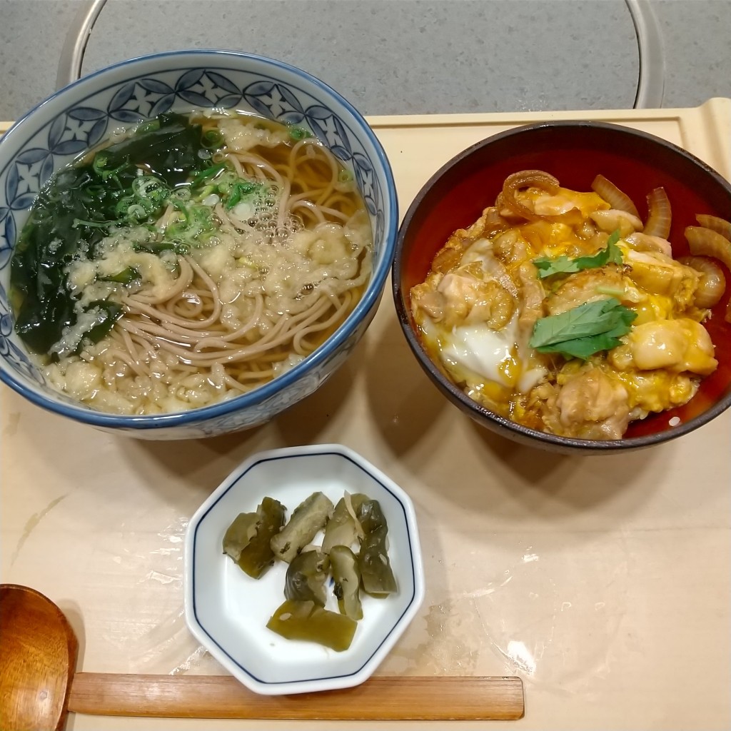 ユーザーが投稿した親子丼セットの写真 - 実際訪問したユーザーが直接撮影して投稿した新賀町しゃぶしゃぶかごの屋 奈良橿原店の写真