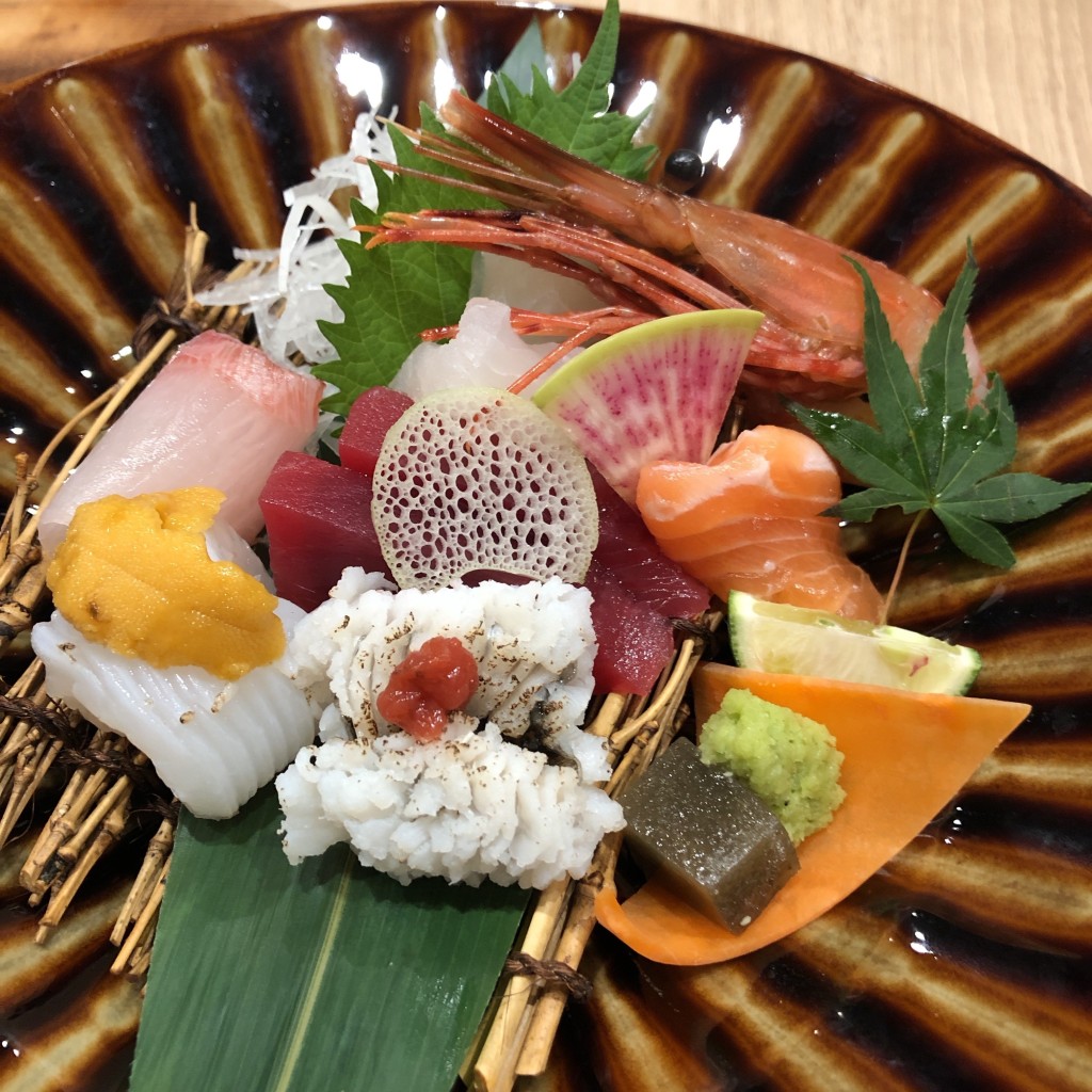 ユーザーが投稿した海鮮御膳の写真 - 実際訪問したユーザーが直接撮影して投稿した船戸町和食 / 日本料理和食料理 かいと モンテメール芦屋店の写真