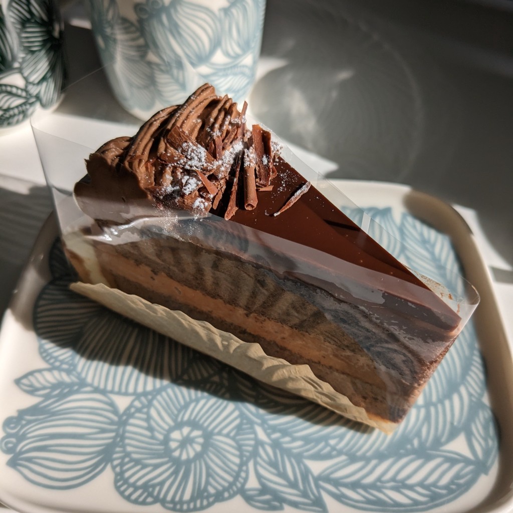 ユーザーが投稿した生チョコショートの写真 - 実際訪問したユーザーが直接撮影して投稿した長町スイーツマーガレット菓子店の写真