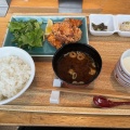 湯葉唐揚げセット - 実際訪問したユーザーが直接撮影して投稿した岡東町豆腐料理食のつむぎ 枚方T-SITE店の写真のメニュー情報
