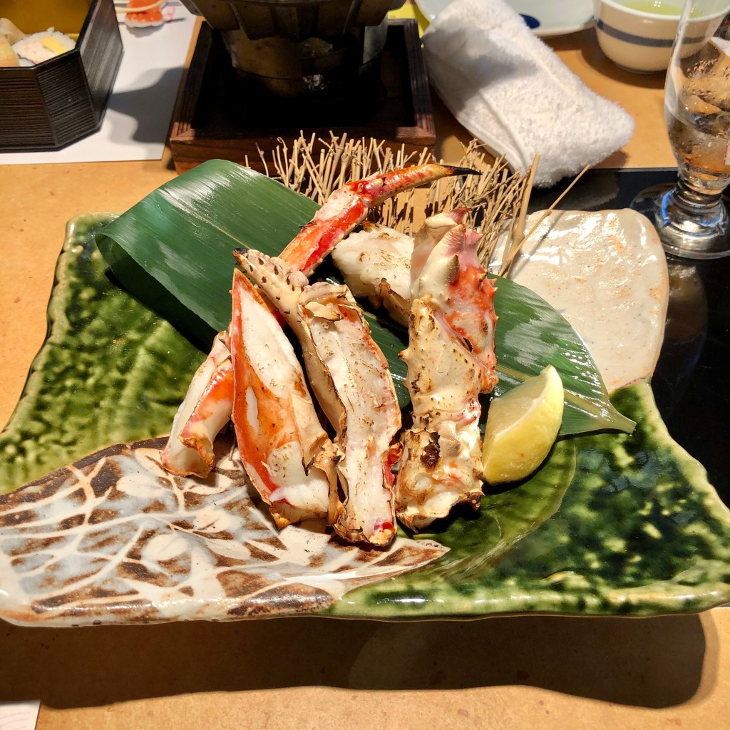ユーザーが投稿したタラバ焼がにの写真 - 実際訪問したユーザーが直接撮影して投稿した川俣かに料理かに道楽 東大阪店の写真