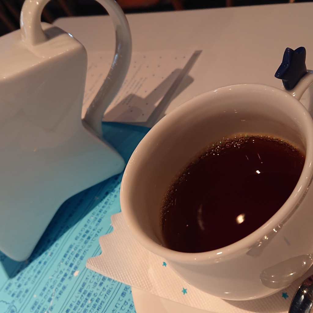 ユーザーが投稿したブレンドコーヒーの写真 - 実際訪問したユーザーが直接撮影して投稿した東池袋パフェパフェテラス ミルキーウェイの写真