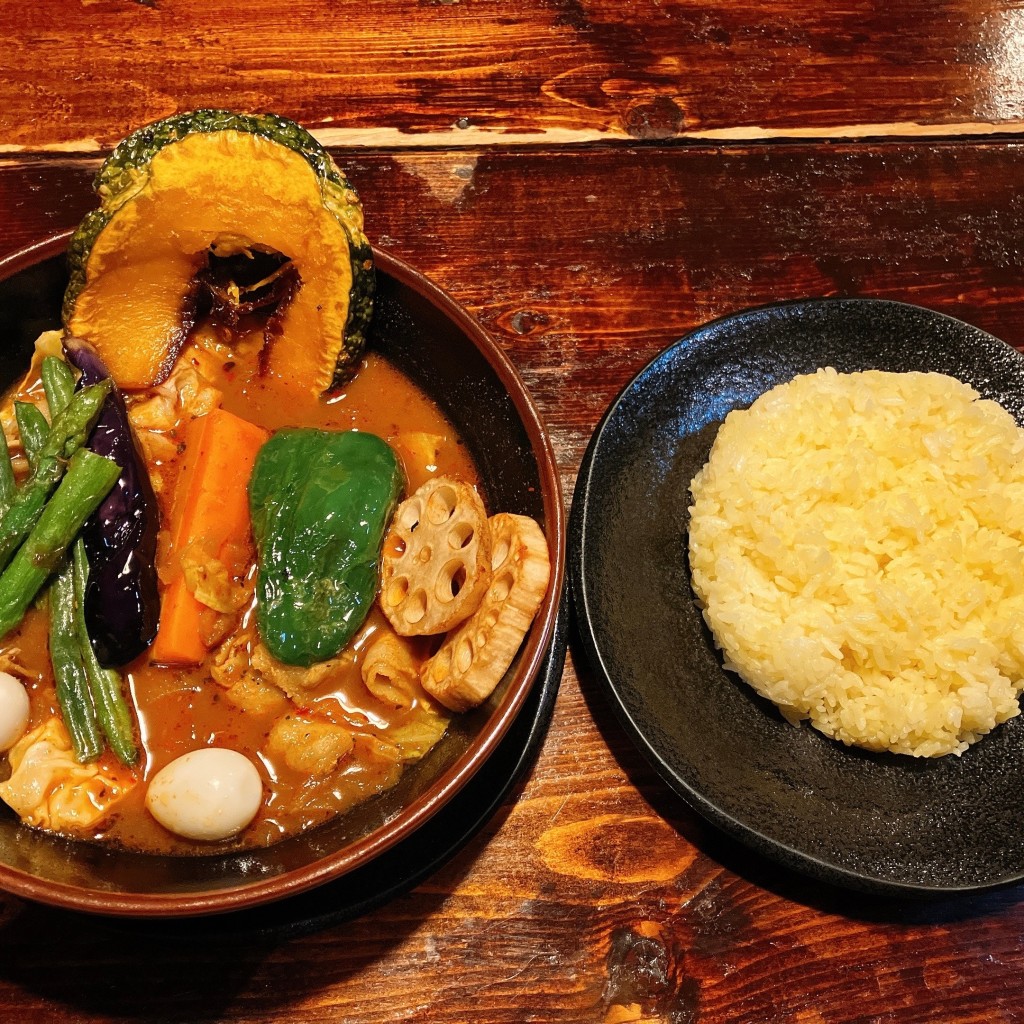 _カニちゃん_さんが投稿した南四条西カレーのお店ラマイ 札幌中央店/ラマイ サッポロチュウオウテンの写真