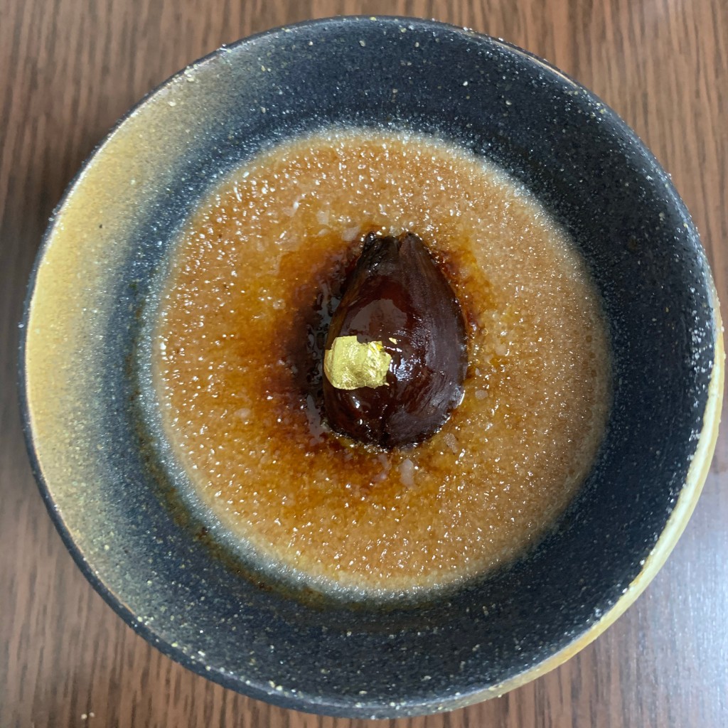 ユーザーが投稿した栗のブリュレの写真 - 実際訪問したユーザーが直接撮影して投稿した通古賀ケーキフランス菓子 ジャン・ドゥの写真