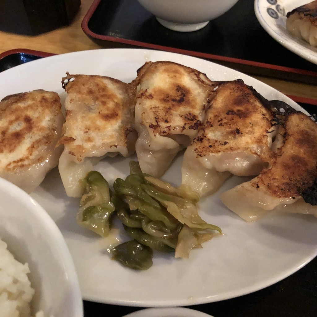 ユーザーが投稿した餃子定食の写真 - 実際訪問したユーザーが直接撮影して投稿した曙町餃子居酒屋 餃子のニューヨークの写真