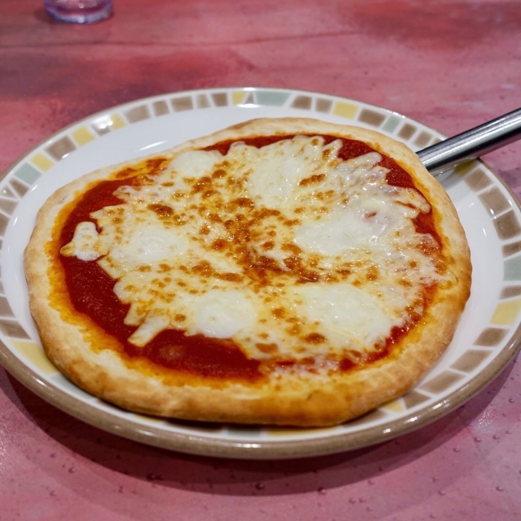 ユーザーが投稿したマルゲリータピザの写真 - 実際訪問したユーザーが直接撮影して投稿した下三橋町イタリアンサイゼリヤ イオンモール大和郡山店の写真