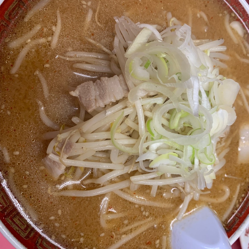 ユーザーが投稿したみそラーメンの写真 - 実際訪問したユーザーが直接撮影して投稿した江戸川中華料理中華料理 丸金の写真