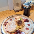 実際訪問したユーザーが直接撮影して投稿した強羅カフェ箱根の森のパンケーキの写真
