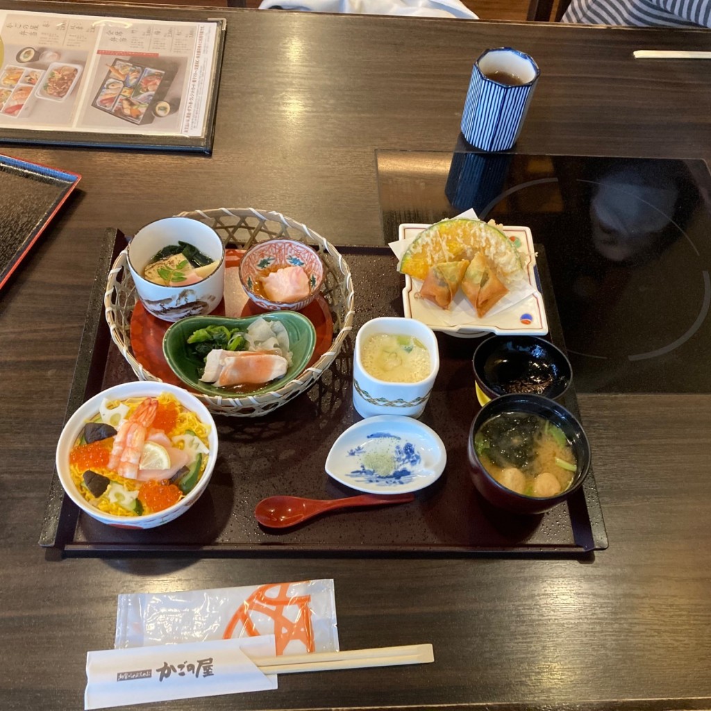 ユーザーが投稿したLunchなでしこ(ちらし)の写真 - 実際訪問したユーザーが直接撮影して投稿した高島平しゃぶしゃぶかごの屋 高島平店の写真