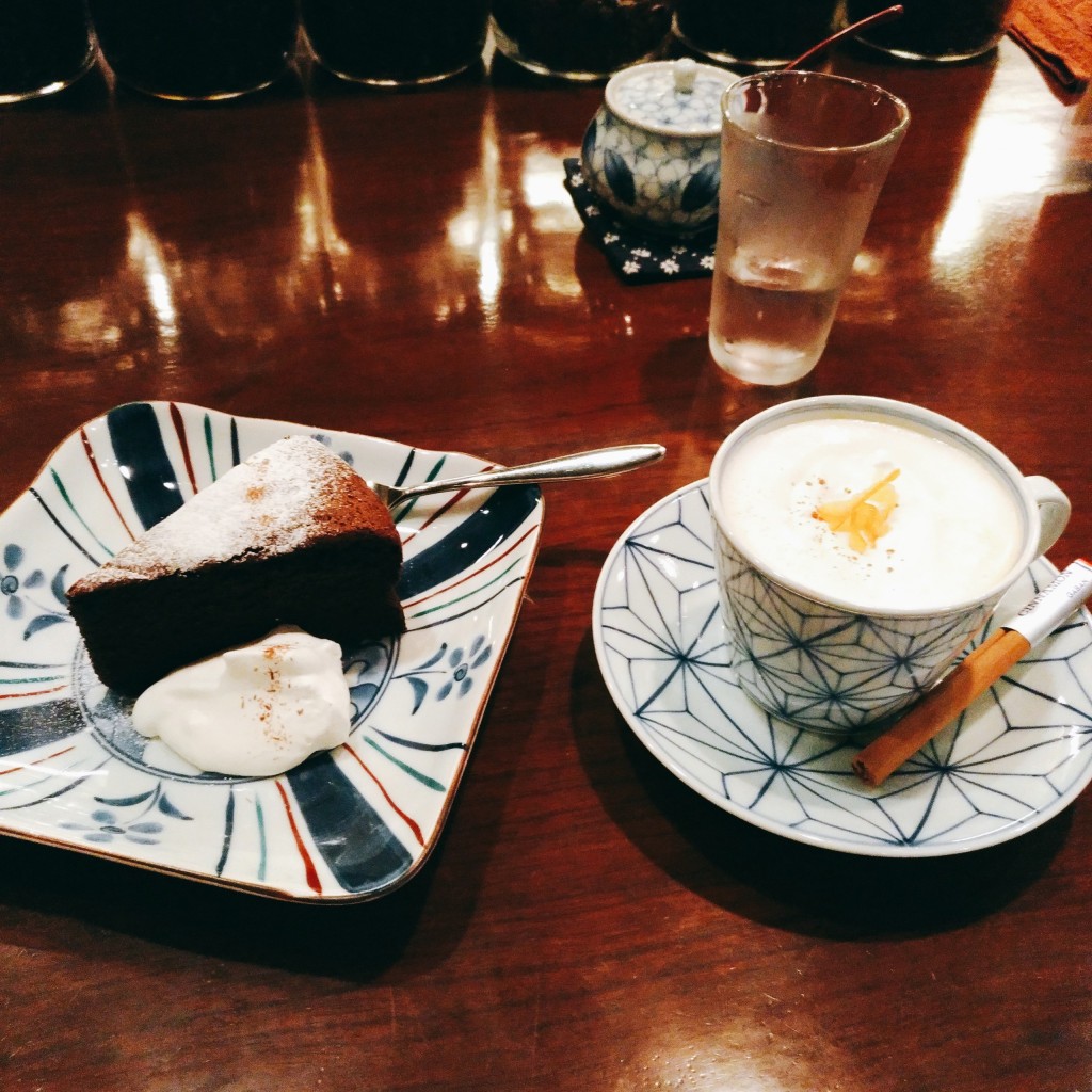 ユーザーが投稿したカフェ カプチーノの写真 - 実際訪問したユーザーが直接撮影して投稿した大山金井町コーヒー専門店あおい珈琲店の写真