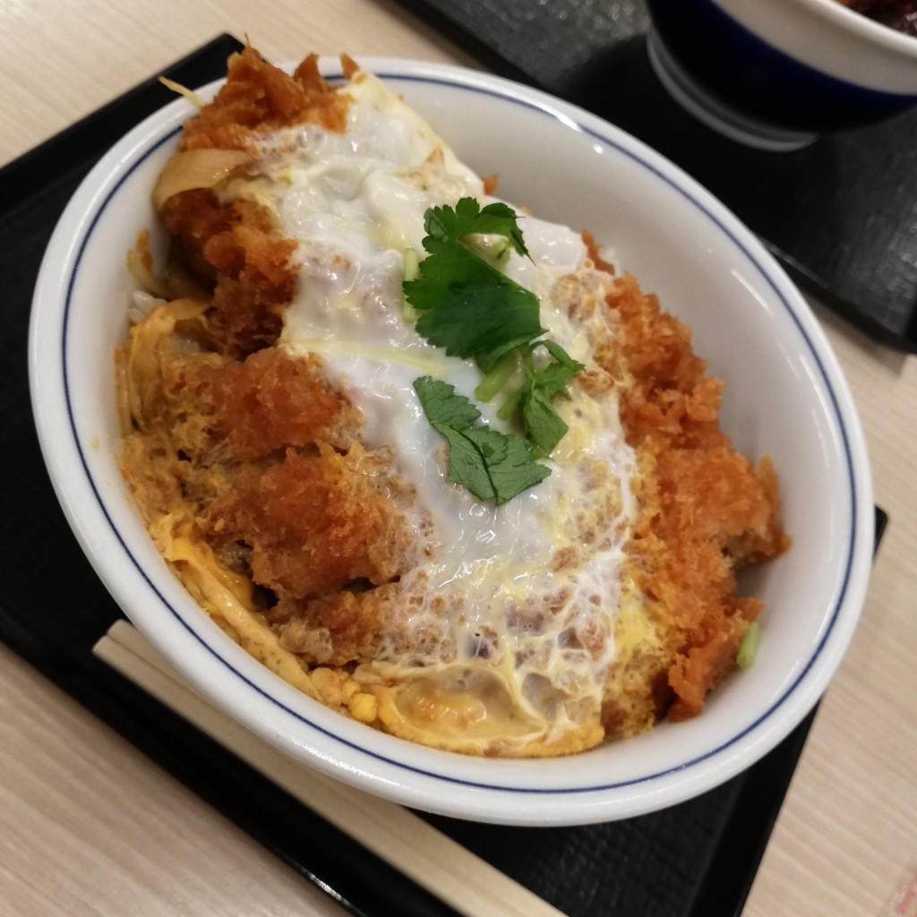 ユーザーが投稿したカツ丼(竹)の写真 - 実際訪問したユーザーが直接撮影して投稿した十番町とんかつかつや 名古屋十番町店の写真